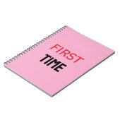 EERSTE KEER NOTITIEBOEK (Linkerzijde)