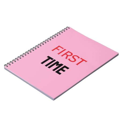 EERSTE KEER NOTITIEBOEK (Linkerzijde)