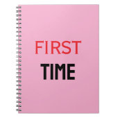 EERSTE KEER NOTITIEBOEK (Voorkant)