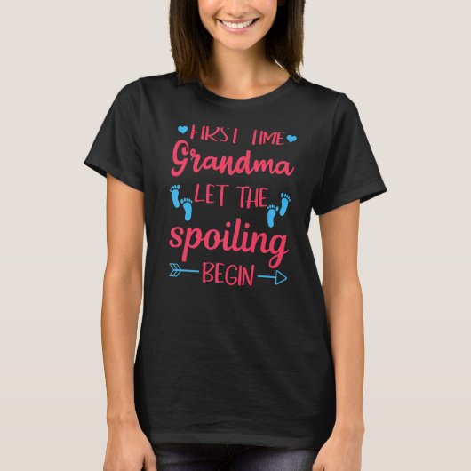 Eerste keer oma t-shirt (Voorkant)