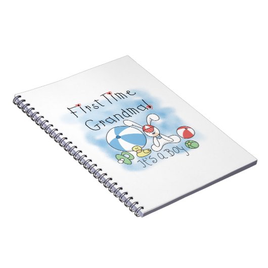 Eerste keer oma van jongen geschenken notitieboek (Rechterzijde)