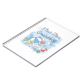 Eerste keer oma van jongen geschenken notitieboek (Linkerzijde)