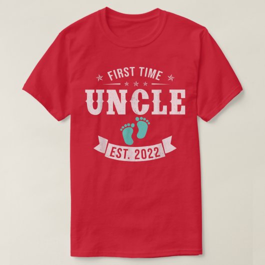 Eerste keer oom Est T-shirt (Design voorkant)