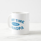 Eerste keer opa koffiemok (Voorkant links)