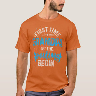 Eerste keer opa Lethe Verwennen Begin Toekomst Opa T-shirt