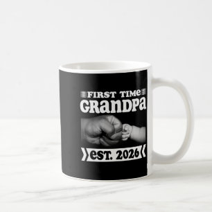 Eerste keer opa nieuwe vader Est 2026 T-shirt vade Koffiemok