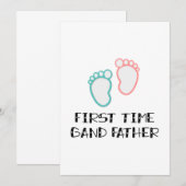 Eerste keer opa Opa Ouderschapscadeaus (Voorkant / Achterkant)
