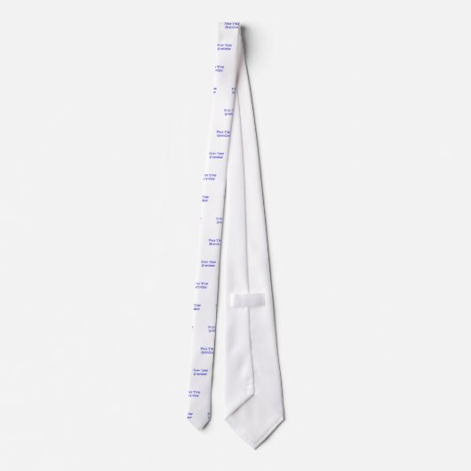 Eerste keer opa stropdas (Achterkant)