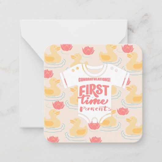 Eerste keer ouders: notitiekaartje (Voorkant)