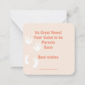 Eerste keer ouders: notitiekaartje (Achterkant)