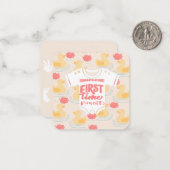 Eerste keer ouders: notitiekaartje (Voorkant / Achterkant in situ)