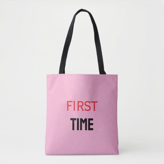 EERSTE KEER TOTE BAG (Voorkant)