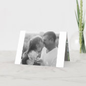 Eerste keer Vaderdag Folie Wenskaart (Achterkant)