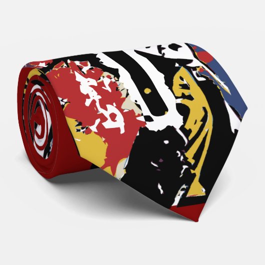 Eerste keer Vaderdag Stropdas (Opgerold)