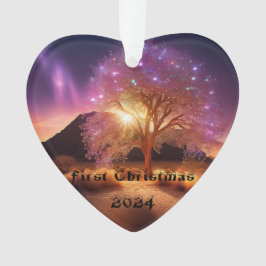 Eerste kerst 2024 ornament