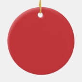 Eerste kerst adoptie keramisch ornament (Achterkant)