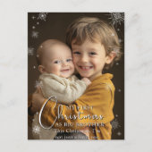 Eerste kerst als Big Brother foto Briefkaart (Voorkant)