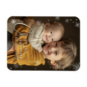 Eerste kerst als Big Brother foto Magneet (Horizontaal)