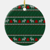 Eerste kerst als een gepersonaliseerd ornament (Achterkant)