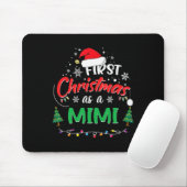 Eerste kerst als een mimi 1e kerst matching f muismat (Met muis)