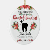 Eerste kerst als een Ornament voor tandheelkundige (Rechts)