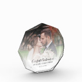 Eerste kerst als getrouwd Huwelijksfoto op maat Fotoblokken (Links)