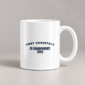 Eerste kerst als grootouders 2026 Grappige mok