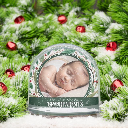 Eerste kerst als grootouders cadeau Wereldbollen Sneeuwbol (Kerstmis)