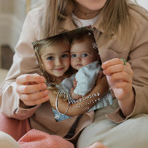 Eerste kerst als grote zusterfoto