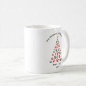 Eerste kerst als hondenmoeder/-vader mok – Persoon (Voorkant rechts)