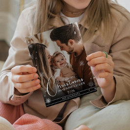 Eerste kerst als mama en papa fotoprint foto afdruk