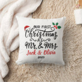 Eerste kerst als mijnheer & mevrouw Sieraad Kussen (Deken)