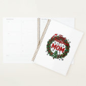 Eerste kerst als moeder dennenkrans boom planner (Display)