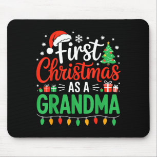 Eerste kerst als oma bijpassende nieuwe Nana Oma Muismat