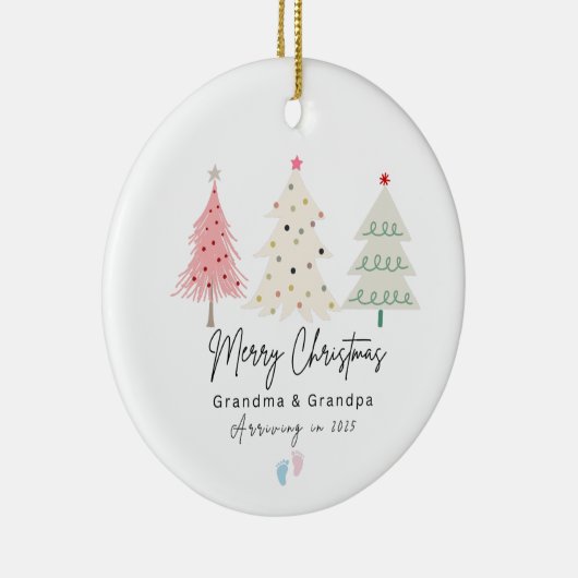 Eerste kerst als oma en opa Ornament (Rechts)