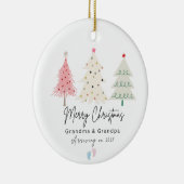 Eerste kerst als oma en opa Ornament (Rechts)