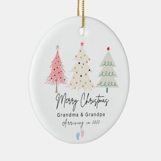 Eerste kerst als oma en opa Ornament (Rechts)