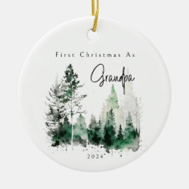 Eerste kerst als opa vakantie Ornament