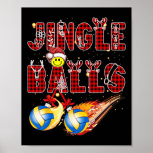 Eerste kerst als papa Jingle volleybal papa oom d Poster