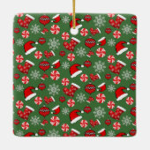 Eerste kerst als schoonmoeder keramisch ornament (Achterkant)