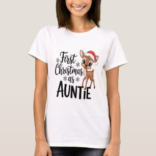 Eerste kerst als tante Shirt   feestelijk