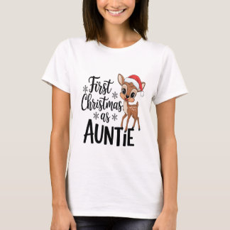 Eerste kerst als tante Shirt | feestelijk