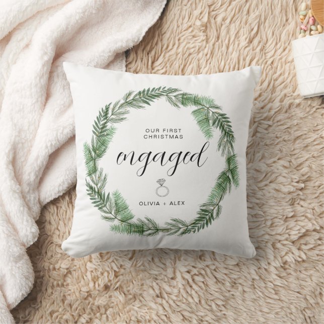 Eerste kerst als verloofd paar Kerstcadeau voor ko Kussen (Deken)