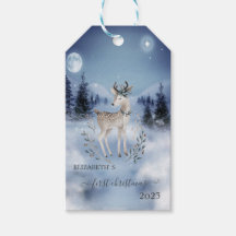 Eerste kerst, Babyhert, Winterlandschap