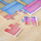 Eerste kerst Cute Sinterklaas Persoonlijk Legpuzzel (Zijkant)