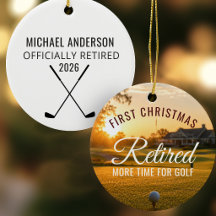 Eerste kerst geschenk voor gepensioneerde golfer