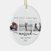 Eerste kerst getrouwd ornament (Rechts)