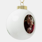 Eerste kerst Grootouders Boom Ornament Custom (Links)
