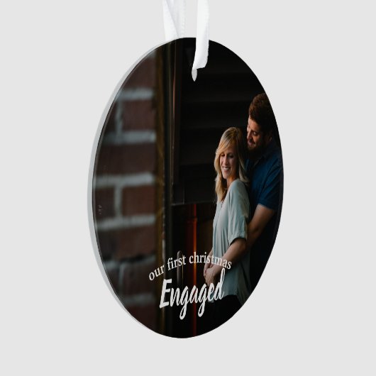 Eerste kerst in beeld | Foto Ornament (voorkant)