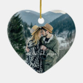 Eerste kerst in beeld keramisch ornament (Achterkant)